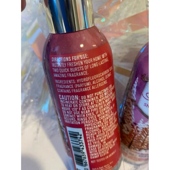 Bath & Body Works “Strawberry Snowflakes”  2 New Concentrated Room Sprays - Picture 4 of 4